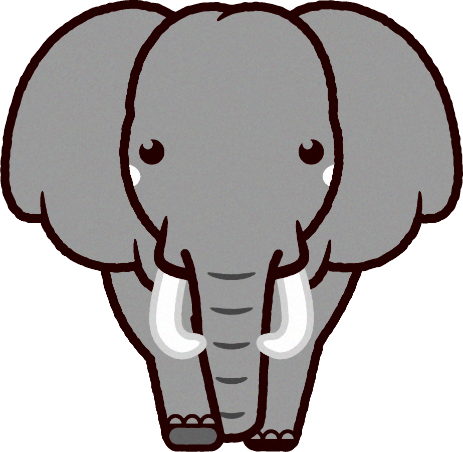ゾウのイラスト/Elephant