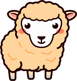 ヒツジのイラスト/Sheep