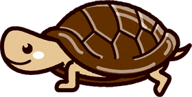 カメのイラスト/Turtle