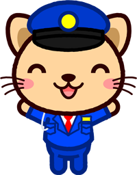動物の警備員イラスト/トラネコ