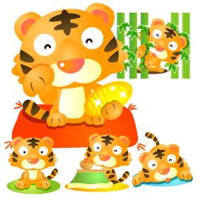 虎のイラスト