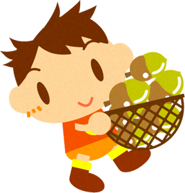 ドングリを運ぶ赤ちゃんイラスト/男の子2