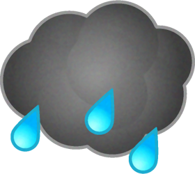 雨のイラスト