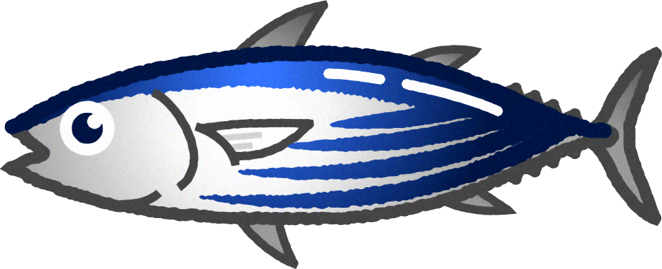 カツオのイラスト2