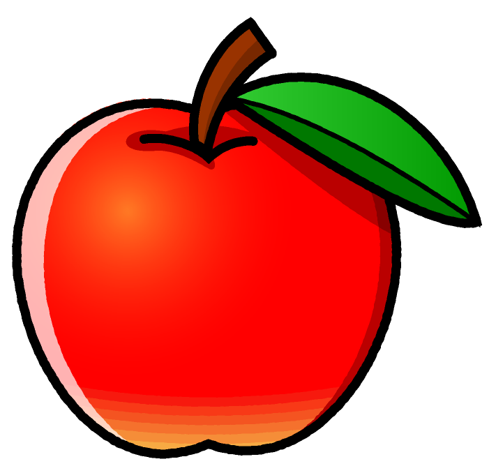 リンゴのイラスト