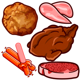 肉イラスト