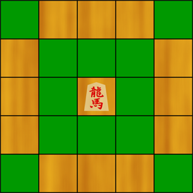 竜馬の動き方イラスト