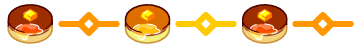 ケーキ等のスイーツのライン・罫線イラスト