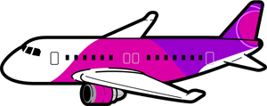 飛行機のイラスト2