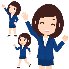 ビジネス/女性イラスト