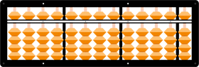 ソロバンのイラスト