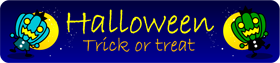 ハロウィンのタイトルイラスト/パンプキンマン