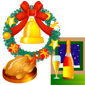 クリスマスのイラスト