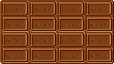 板チョコのイラスト3
