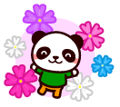 芝桜とかわいい動物