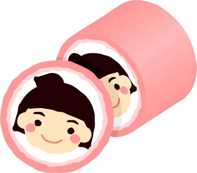 金太郎飴のイラスト