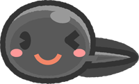かわいいオタマジャクシのイラスト