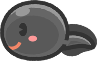 かわいいオタマジャクシのイラスト2