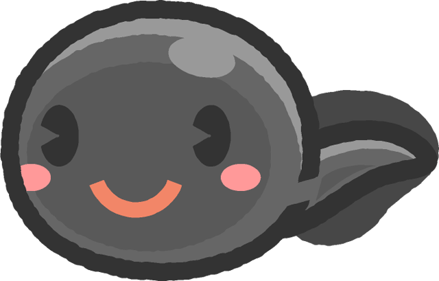かわいいオタマジャクシのイラスト3