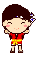 法被を着た女の子イラスト