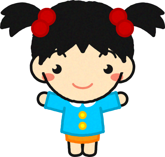 幼稚園児イラスト/女の子2